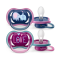 PHILIPS AVENT - Ultra Air Ορθοδοντικές Πιπίλες Σιλικόνης 18m+ Κορίτσι (SCF349/22) - 2τμχ