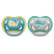PHILIPS AVENT - Ultra Air Ορθοδοντικές Πιπίλες Σιλικόνης 18m+ Αγόρι (SCF349/24) - 2τμχ