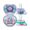 PHILIPS AVENT - Ultra Air Ορθοδοντικές Πιπίλες Σιλικόνης (6-18m) (SCF085/40) - 2τμχ