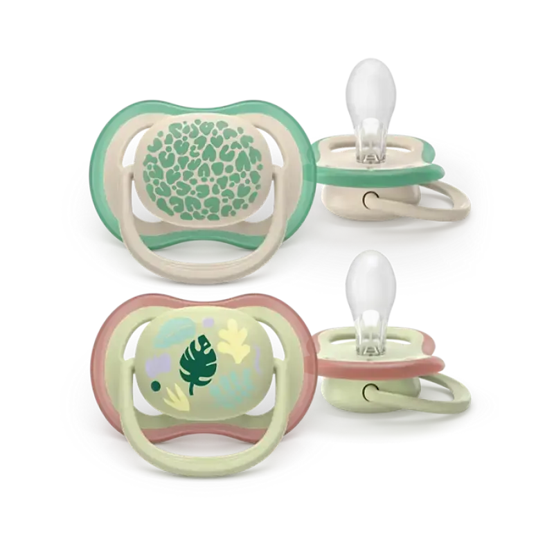 Philips Avent - Ultra Air Ορθοδοντικές Πιπίλες Σιλικόνης Unisex (6-18m) (scf087/17) - 2τμχ