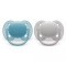PHILIPS AVENT - Ultra Soft Ορθοδοντικές Πιπίλες Σιλικόνης 6-18m για Αγόρι (SCF091/17) - 2τμχ