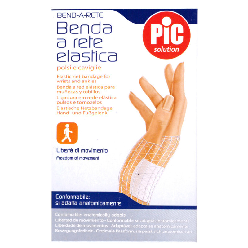 Pic - Bend-a-rete Ελαστικός Διχτυωτός Επίδεσμος Για Τον Καρπό & Τον Αστράγαλο - 1τμχ