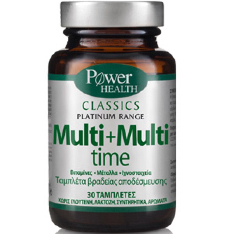 Power Health Classics Platinum Multi+multi Time 30tabs