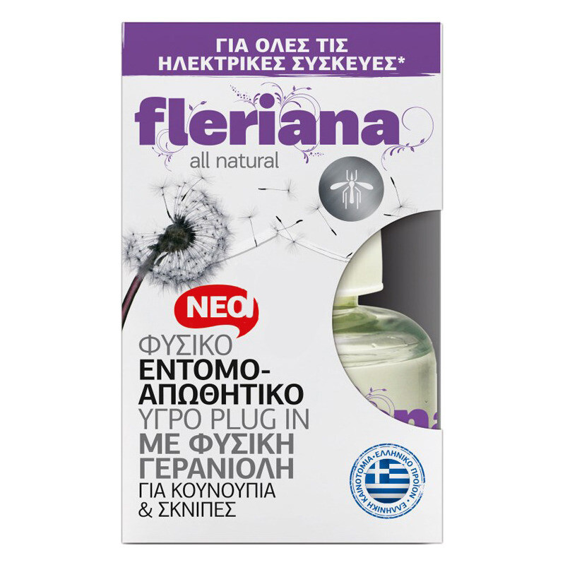Power Health Fleriana Φυσικό Εντομοαπωθητικό Υγρό 30ml
