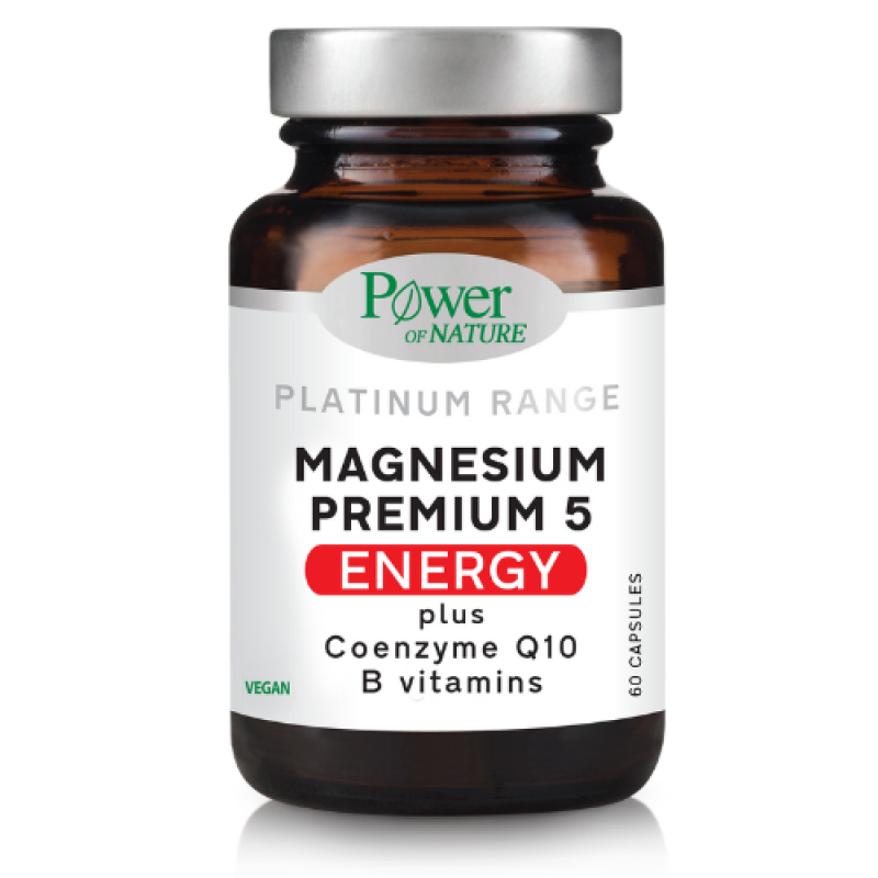 Power Health - Platinum Range Magnesium Premium 5 Energy - 60caps