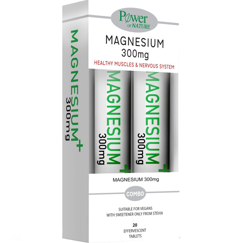 Power Health Promo Magnesium 300mg 2x20eff.tabs