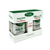 POWER HEALTH Promo Platinum Multi+Multi Time & ΔΩΡΟ VitC 1000mg
