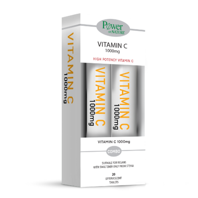 Power Health Promo Vitamin C (1000mg) 2x20eff.tabs