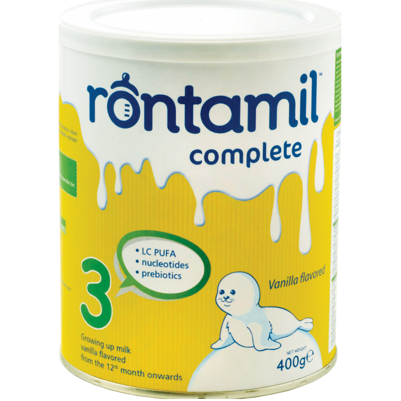 RONTAMIL - Complete 3 Γάλα Ανάπτυξης με Γεύση Βανίλια από το 12ο Μήνα - 400g