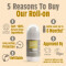 SALT OF THE EARTH - Deodorant Roll On Αποσμητικό Amber & Sandalwood - 75ml