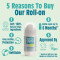 SALT OF THE EARTH - Deodorant Roll On Αποσμητικό Χωρίς Άρωμα - 75ml