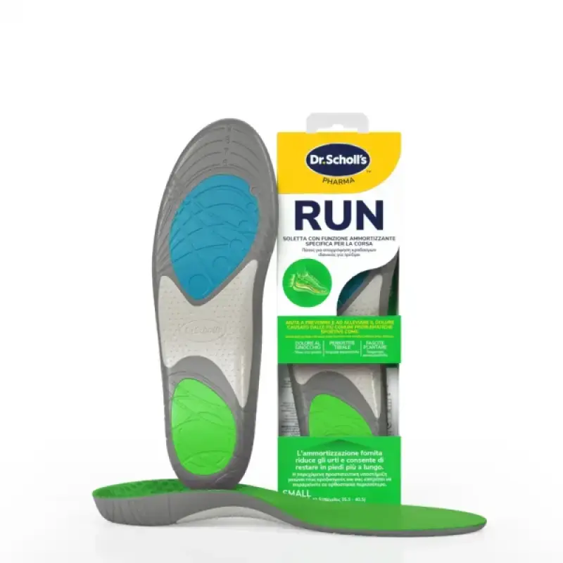 Scholl - Run Ανατομικοί Πάτοι Για Τρέξιμο Small (35.5-40.5) - 2τμχ