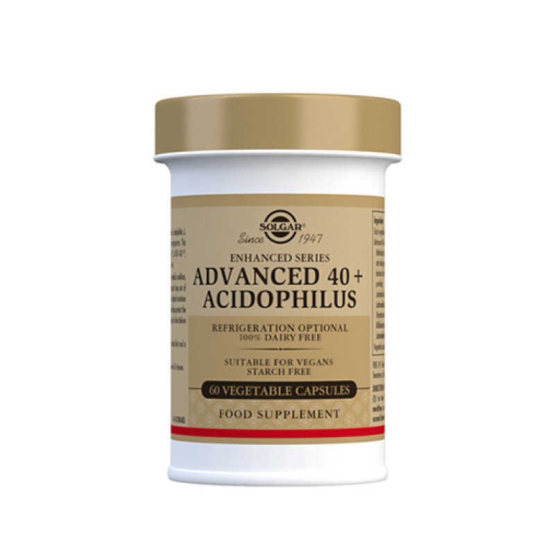 Solgar - Advanced 40+ Acidophilus Προβιοτικό - 60caps