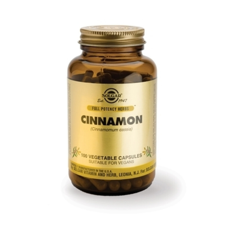 Solgar Cinnamon Αντιοξειδωτικό & 100caps