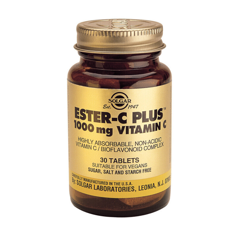 Solgar Ester C Plus 1000mg Vitamin C 30tabs