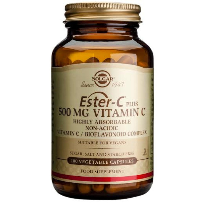 Solgar Ester C Plus 500mg Vitamin C 100caps​