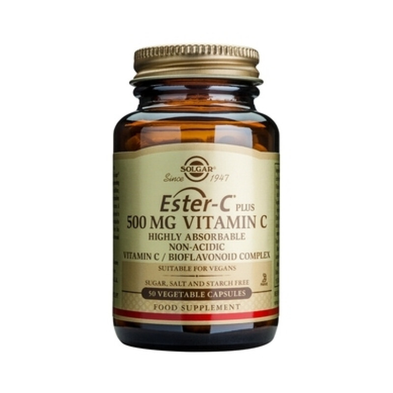 Solgar Ester C Plus 500mg Vitamin C 50caps
