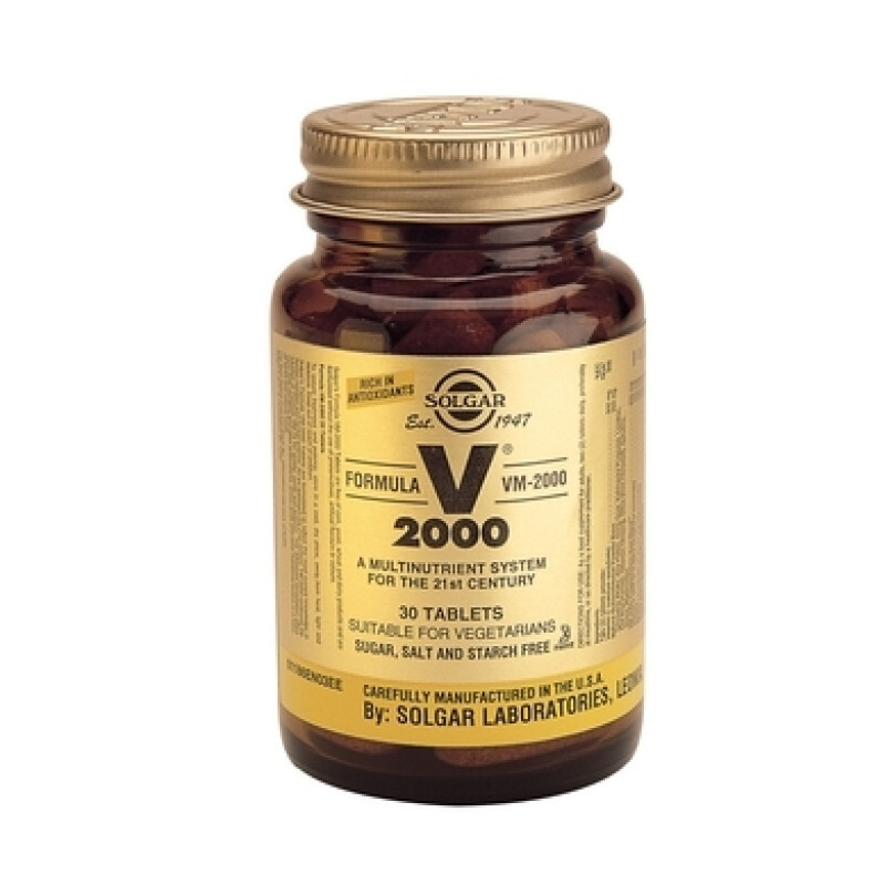 Solgar Formula Vm-2000 30tabs