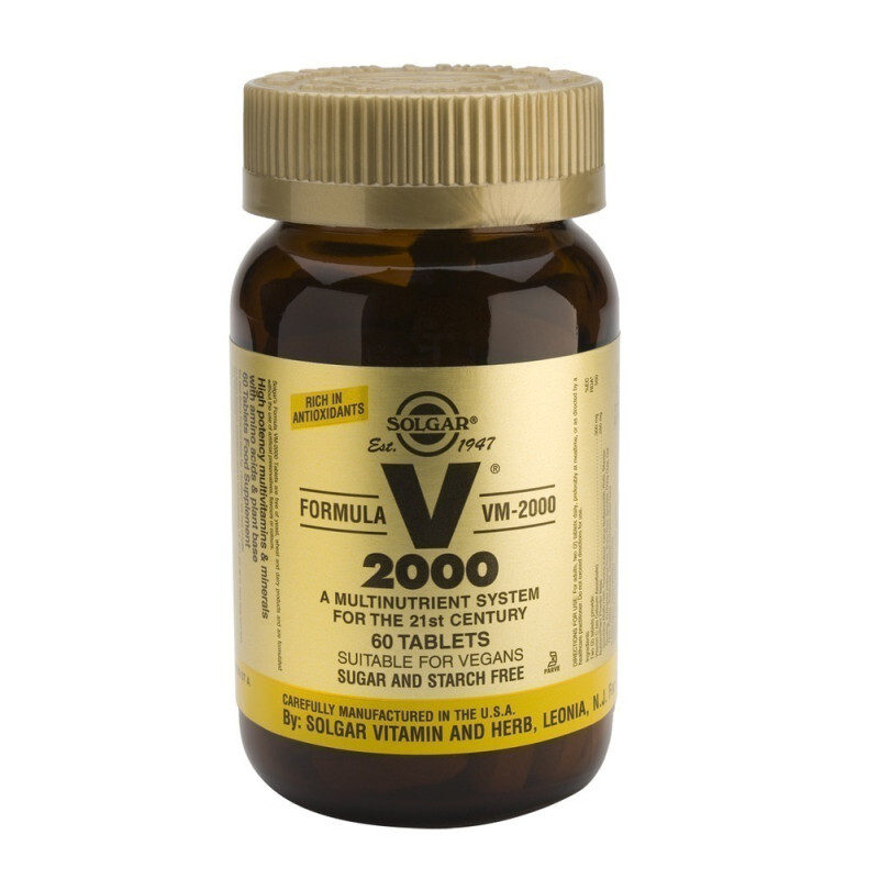 Solgar Formula Vm-2000 60tabs