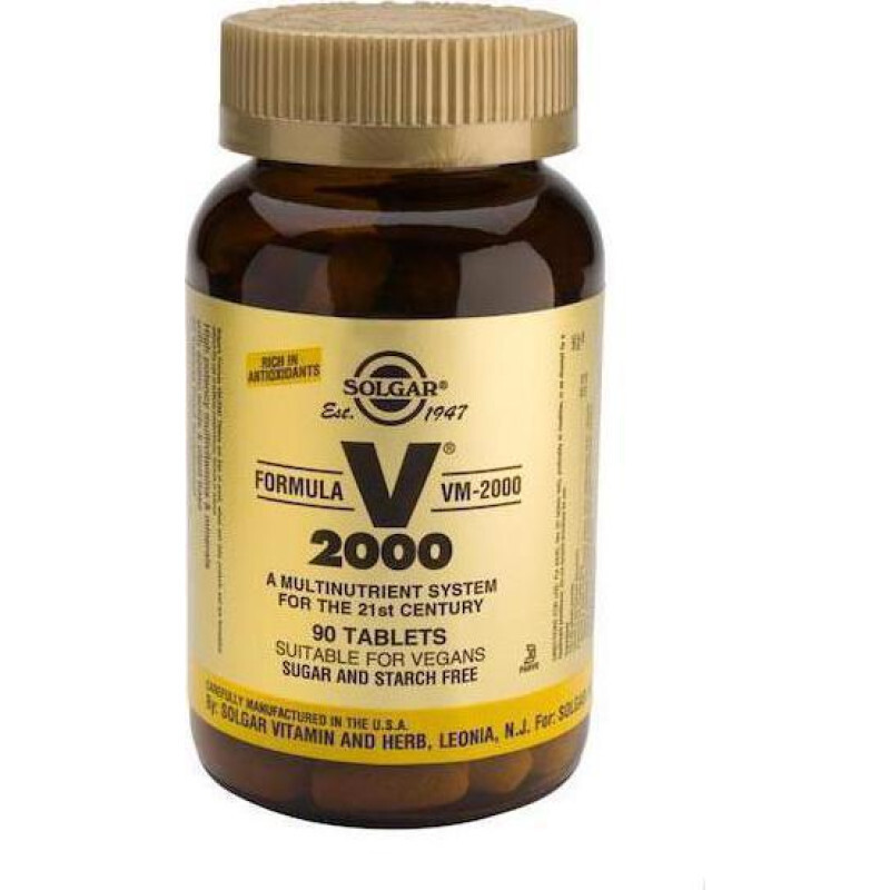 Solgar Formula Vm-2000 90tabs