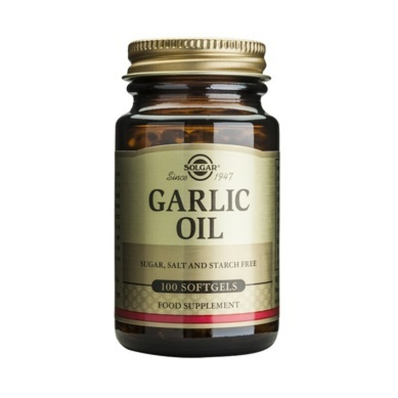 Solgar Garlic Oil Υπέρταση 100soft Gels