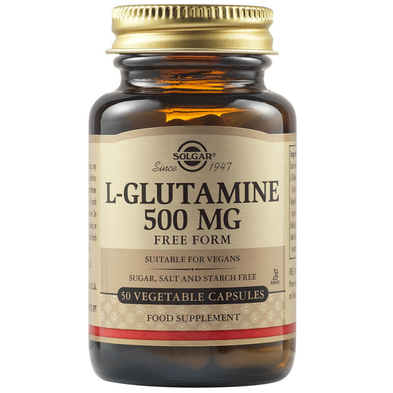 Solgar L-glutamine 500mg 50caps