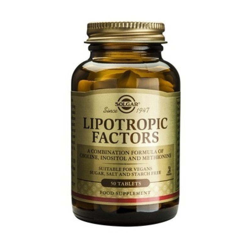 Solgar Lipotropic Factors Αδυνάτισμα 100tabs
