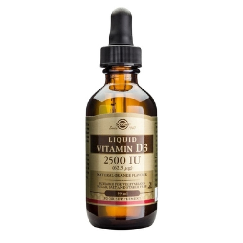 Solgar Liquid Vitamin D 3 (2500 Iu) 59ml