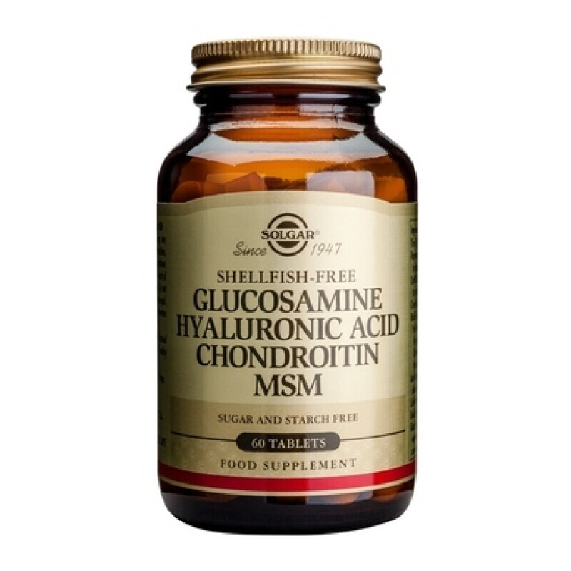 Solgar Meta Flex Glucos./hyaluronic/chondroitin/msm 60tabs