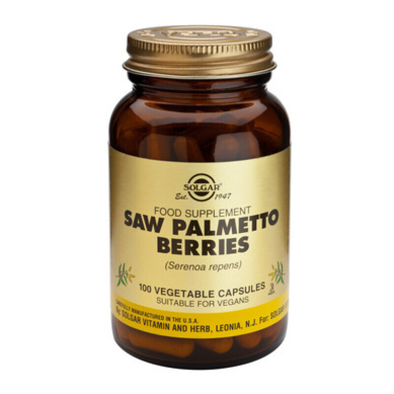 Solgar Saw Palmetto Berries Τόνωση Προστάτη 100caps
