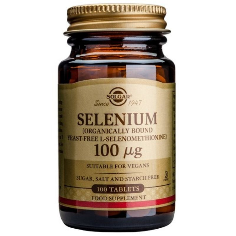 Solgar Selenium 100μg Σελήνιο 100tabs
