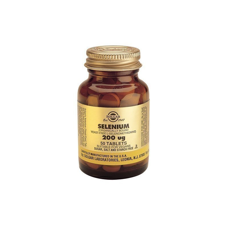 Solgar Selenium 200μg Σελήνιο 50tabs