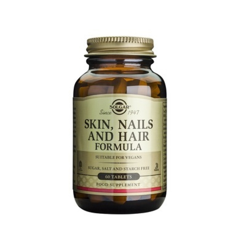 Solgar - Skin, Nails & Hair Formula Για Υγιή Μαλλιά, Δέρμα & Νύχια - 60tabs