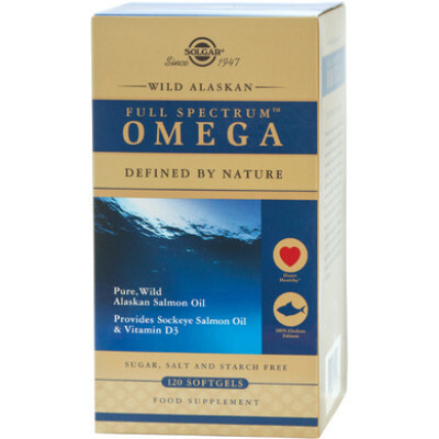 SOLGAR - Wild Alaskan Full Spectrum Omega Ρύθμιση Χοληστερόλης - 120tabs