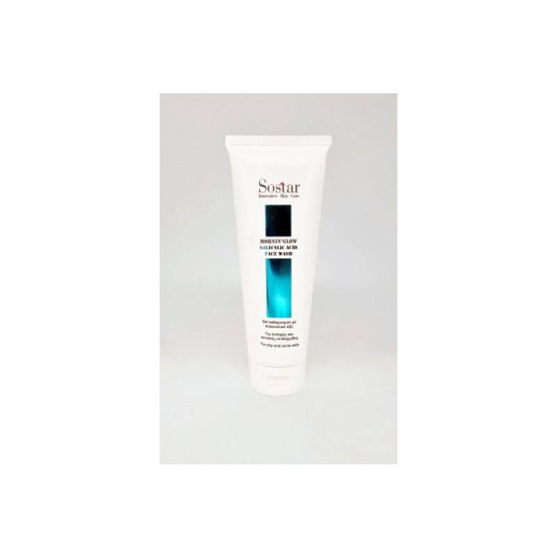 Sostar Morning'glow Salycilic Acid Gel Καθαρισμού 150ml