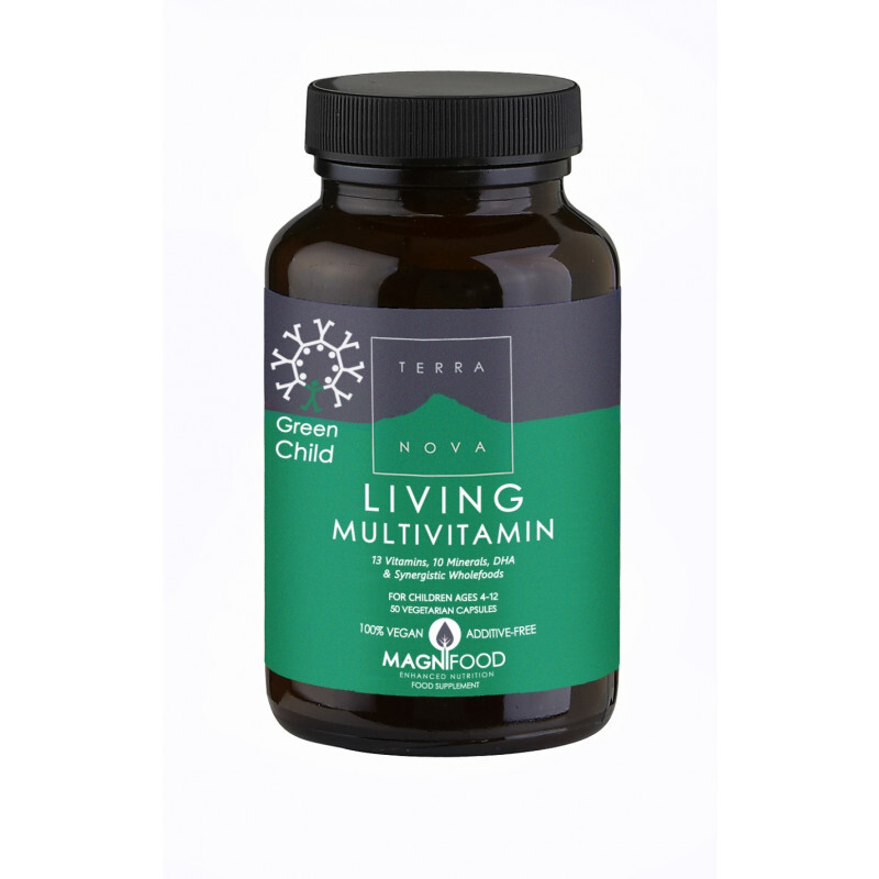 Terranova - Green Child Living Multivitamin Πολυβιταμίνη Για Παιδιά - 50caps