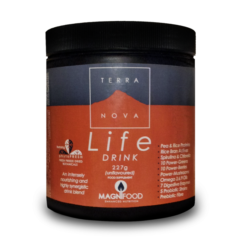 Terranova - Life Drink Υπερτροφή Για Τόνωση & Ενέργεια - 227g