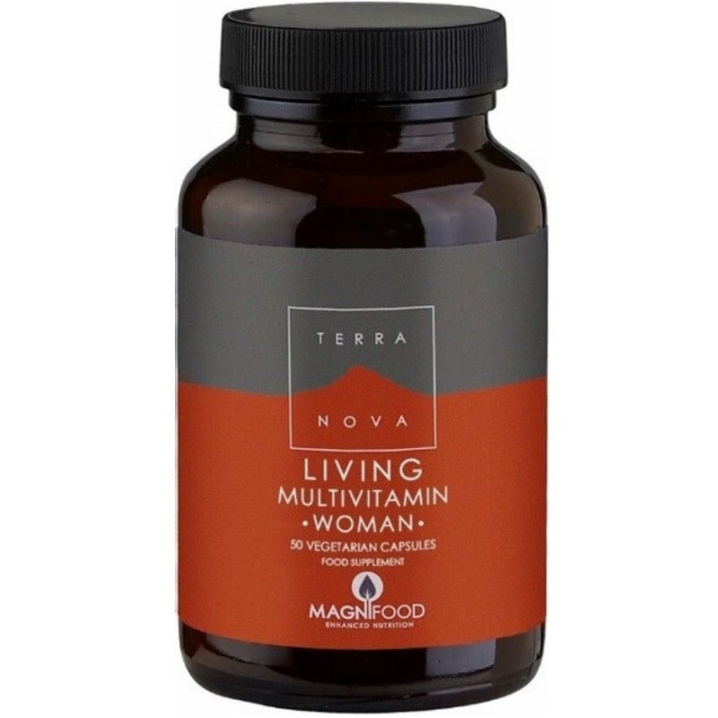 Terranova - Living Multivitamin Woman Πολυβιταμίνη Για Την Γυναίκα - 50caps