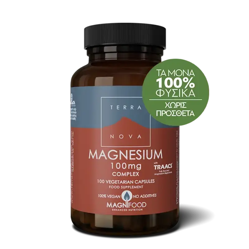 Terranova - Magnesium 100mg Complex - 100caps