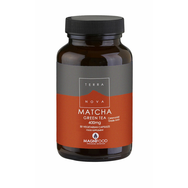 Terranova - Matcha Green Tea 400mg Έλεγχος Σωματικού Βάρους & Αντιοξειδωτική Προστασία - 50caps