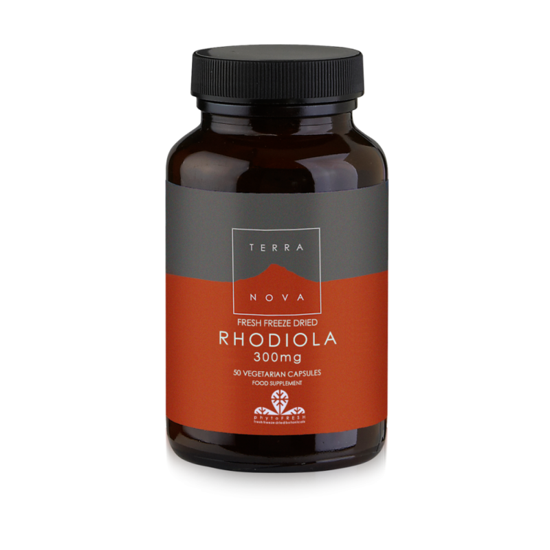 Terranova - Rhodiola Root 300mg Για Πνευματική Διαύγεια & Συγκέντρωση - 50caps