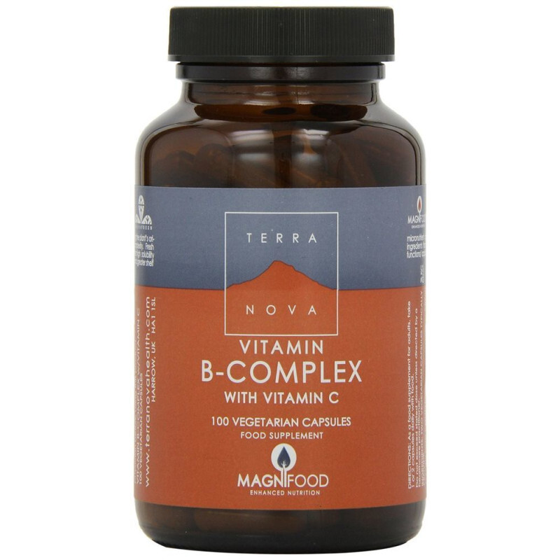 Terranova - Vitamin B-complex With Vitamin C Τόνωση, Ενέργεια & Ενίσχυση Ανοσοποιητικού - 100caps