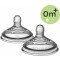 TOMMEE TIPPEE - Advanced Anti-Colic Teats Θηλή Σιλικόνης 0m+ Μικρή Ροή - 2τμχ