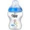 TOMMEE TIPPEE - Closer to Nature Baby Bottle Πλαστικό Μπιμπερό 0m+ Μπλε - 260ml
