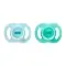 TOMMEE TIPPEE - Ultra Light Stay Put Soothers Ορθοδοντική Πιπίλα Όλο Σιλικόνη (0-6m) - 2τμχ