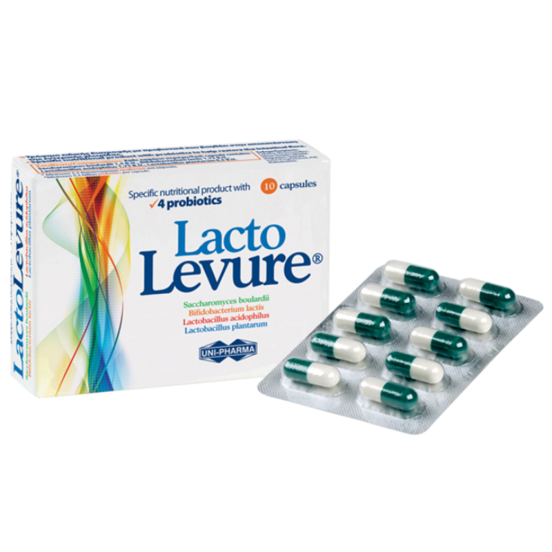 Uni Pharma Lacto Levure Με 4 Προβιοτικά 10caps