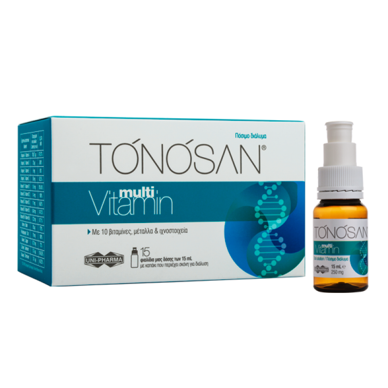 Uni-pharma Tonosan Multivitamin 15ml 15τμχ