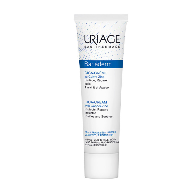 Uriage Bariederm Cica Cream With Cu-zn Κρέμα Επανόρθωσης 100ml