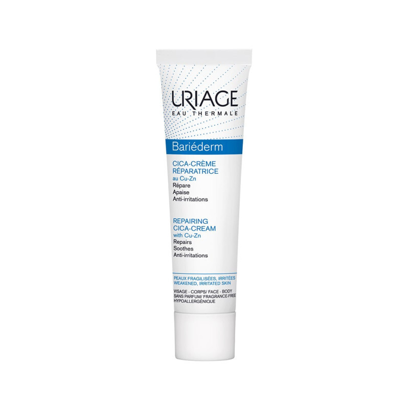 Uriage Bariederm Cica Cream With Cu-zn Κρέμα Επανόρθωσης 40ml