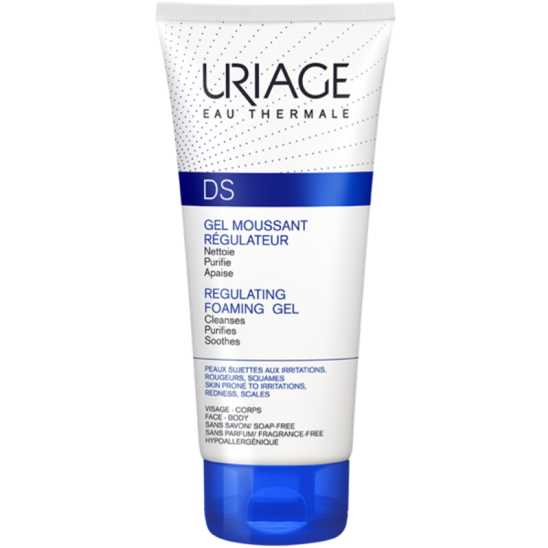 Uriage Ds Hair Regulating Foaming Gel Ρυθμιστικό Πρόσωπο/σώμα 150ml